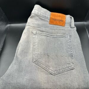 Tom Ford Light Gray Slim Men's Jeans